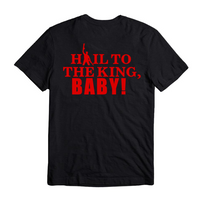 Evil Dead T Shirt Adult Clothes S-5X Hail to the King Baby Boomstick S-Mart Army Darkness Ash Versus Horror Unisex Free Shipping Merch Massacre