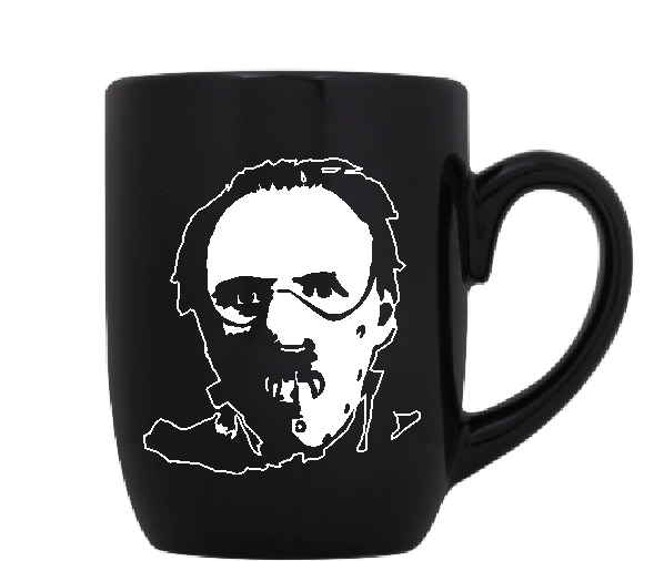 Hannibal Lecter Mug Coffee Cup Black Silence of the Lambs Red Dragon Manhunter Rising Cannibal Doctor Dr. Horror Free Shipping Merch Massacre