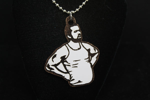 Fat Mac Always Sunny in Philadelphia Keychain Charm Zipper Pull Jewelry Horror Merch Massacre