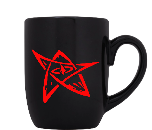 Lovecraft Mug Coffee Cup Black Elder Sign Cthulhu HP Cosmic Eldritch Horror Cthulu Weird Tales Strange Sci Fi Halloween Free Shipping Merch Massacre