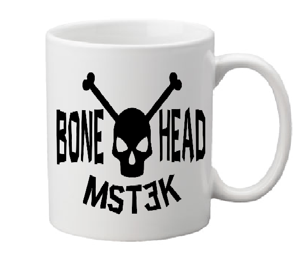 MST3K Mug Coffee Cup White Bonehead Mystery Science Theater 3000 Gizmonic Institute Robots Funny LOL Riff Sci Fi Fiction Free Shipping Merch Massacre