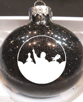 MST3K Ornament Glitter Christmas Shatterproof Mystery Science Theater 3000 Bonehead Crow Servo Sci Fi Science Fiction Horror Shipping Merch Massacre