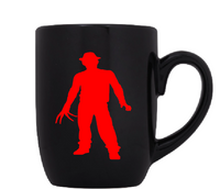 Nightmare on Elm Street Mug Coffee Cup Black Freddy Krueger Slasher Killer Claws Glove Halloween Horror Sci Fi Funny LOL Free Shipping Merch Massacre