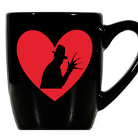 Nightmare on Elm Street Mug Coffee Cup Black Freddy Krueger Slasher Killer Claws Glove Halloween Horror Sci Fi Funny LOL Free Shipping Merch Massacre