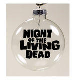 Night of the Living Dead Ornament Christmas Shatterproof Disc Zombie Horror Classic Zombies Undead Romero Halloween Scary Free Shipping Merch Massacre