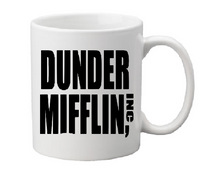 Office Mug Coffee Cup White Dunder Mifflin Dwight Schrute Jim Halpert Michael Scott Scanton Funny LOL TV Show Free Shipping Merch Massacre