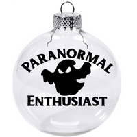 Paranormal Ornament Christmas Shatterproof Disc Enthusiast Ghost Spirit Hunter Investigator Supernatural Sci Fi Horror Free Shipping Merch Massacre