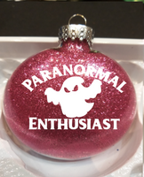 Paranormal Ornament Glitter Christmas Shatterproof Enthusiast Ghost Spirit Hunter Investigator Supernatural Sci Fi Horror Free Shipping Merch Massacre