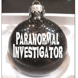 Paranormal Ornament Glitter Christmas Shatterproof Investigator Ghost Hunter Spirit Hunting Supernatural Sci Fi Horror Free Shipping Merch Massacre