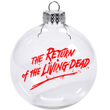 Return of the Living Dead Ornament Christmas Shatterproof Tar Man Tarman Brains Brains! Zombie Undead Horror Halloween Free Shipping Merch Massacre