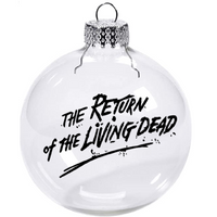 Return of the Living Dead Ornament Christmas Shatterproof Tar Man Tarman Brains Brains! Zombie Undead Horror Halloween Free Shipping Merch Massacre