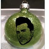Schitt's Creek Ornament Glitter Christmas Shatterproof Disc David Rose Johnny Moira Alexis Funny TV Show Comedy LOL Free Shipping Merch Massacre