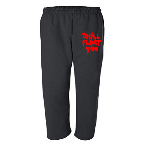 It Unisex Sweatpants Pants S-5X Adult Clothes You'll Float Too Pennywise the Clown Derry, Maine Losers Club Horror Funny Free Shipping Merch Massacre