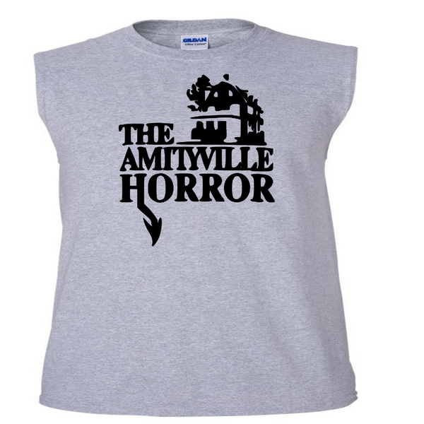 Amityville Horror Tank Top Sleeveless Unisex Shirt Lutz Family Possession Adult Clothes S-2X Horror Merch Massacre Free Shipping