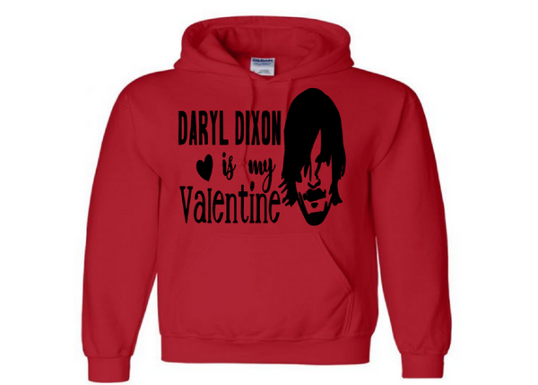 Walking Dead Hoodie Unisex Pullover Hooded Sweatshirt Daryl Dixon Valentine Zombie Adult S-5X Clothes Horror Free Shipping Merch Massacre