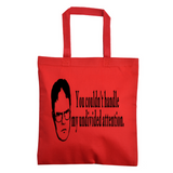 The Office Dwight Attention Tote Bag Dunder Mifflin Free Shipping Merch Massacre