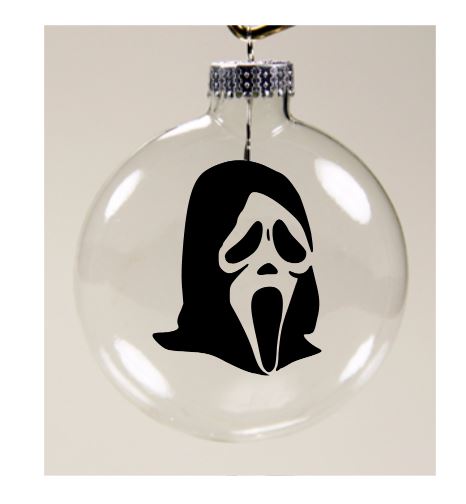 Scream Ornament Christmas Shatterproof Disc Stab Horror Ghost Serial Killer Slasher What's Your Favorite Scary Movie? Free Shipping Merch Massacre