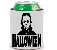 Halloween Michael Myers Can Cooler Sleeve Bottle Holder Free Shipping Merch Massacre