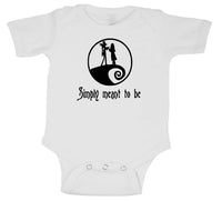 Nightmare Before Christmas Simply Meant Baby Infant Youth Bodysuit Romper NB-24 Months Horror Free Shipping Merch Massacre
