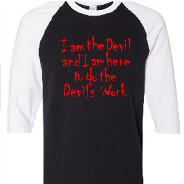 Devils Rejects 3/4 Raglan Baseball Shirt Adult XS-3X Firefly Otis Devils Work Horror Free Shipping Merch Massacre