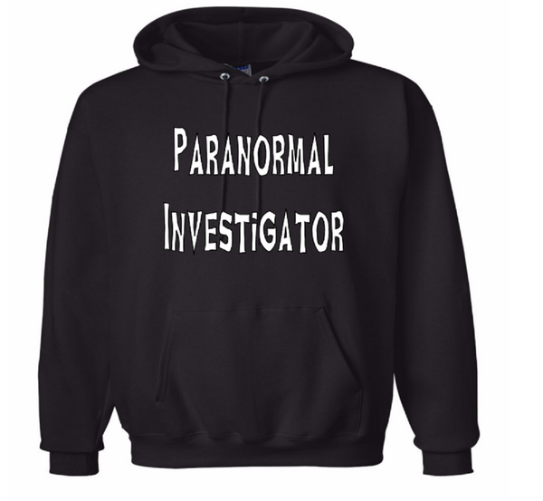 Paranormal Investigator Hoodie Unisex Pullover Hooded Sweatshirt Adult S-5X Clothes Paranormal Horror Free Shipping Merch Massacre