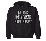 Do I Look Like a People Person Hoodie Unisex Pullover Hooded Sweatshirt Adult S-5X Clothes Horror Free Shipping Merch Massacre