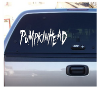 Pumpkinhead Vinyl Decal Horror Sticker Horror Computer Free Shipping Merch Massacre