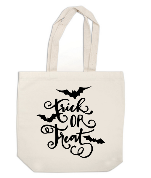Trick or Treat Canvas Tote Bag Halloween Horror Free Shipping Merch Massacre