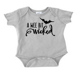 Witch Wicked Baby Infant Youth Bodysuit Romper NB-24 Months Horror Free Shipping Merch Massacre